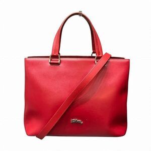 Longchamp Leather 2way Bag